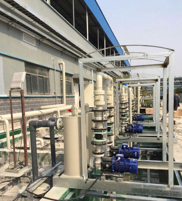 西安污水泵：工廠處理區展示